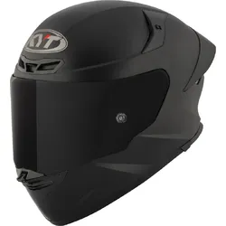 KYT TT Revo E06 Plain Matt Black - Matte Black