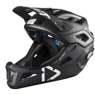 Leatt DBX 3.0 Enduro MTB Helmet Full Face - Black/White