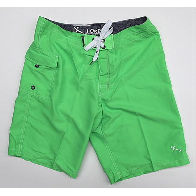 Lost Solidify Board Shorts - Neon Lime (HOT BUY)