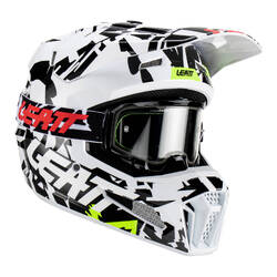 Leatt Helmet Kit Moto 3.5 V23 - Zebra