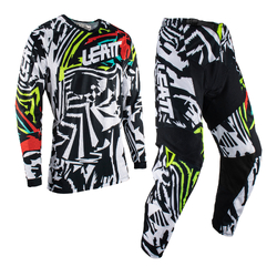 Leatt Ride Kit 3.5 Gear Set - Zebra