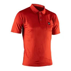 Leatt Team Polo Shirt - Chilli Red