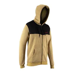 Leatt Tech ZIP Hoodie - Brass - Brown