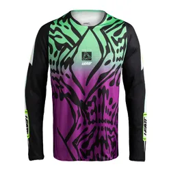 Leatt 4.5 Lite Jersey - Leopard - Purple