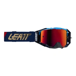Leatt 6.5 Velocity Goggle Cryztal Iriz - Royal Fuchsia 22% - Red
