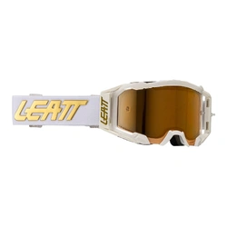 Leatt 5.5 Velocity Goggle Iriz - 68% - White/Bronze