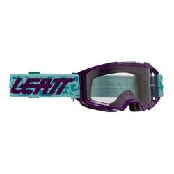 Leatt 3.5 Vizion Goggle - 90% - Purple/Clear