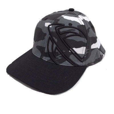 Lost Industries Black & White Camo Hat Flex Fit (Factory Seconds)