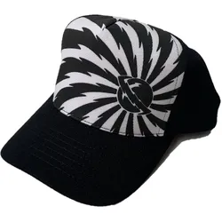 Lost Industries Snap Back Hat - Black/White (Factory Seconds)