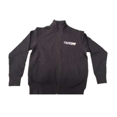 LS2 Helmets Fleece Top Zip Jumper - Black (HOT BUY)