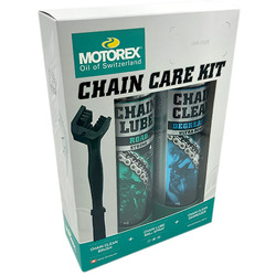 Motorex Off-Road Chain Care Kit / Maintenance Pack - Off-Road Lube and Cleaner