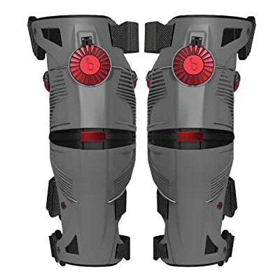 Mobius X8 Knee Brace Storm - Grey/Red