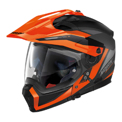 Nolan N70-2 x Adventure Stunner - Black/orange