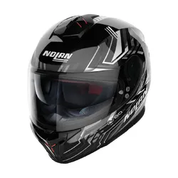 NOLAN N80-8 Full Face Turbolence - Black/White