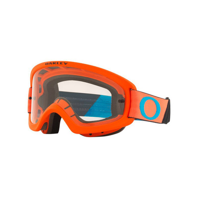 Oakley XS O Frame 2.0 Pro Tuff Blocks Orange MX Goggle