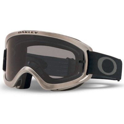 Oakley XS O Frame 2.0 Pro Silver Chrome MX Goggle