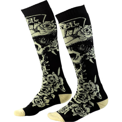 Oneal Pro Socks - Tophat Black/Beige - Size OS