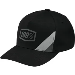 100% Corneone x-Fit Snapback Hat/Cap - Black