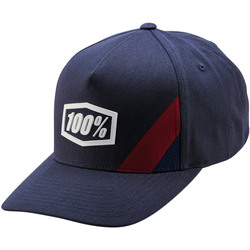 100% Corneone x-Fit Snapback Hat/Cap - Blue - OS