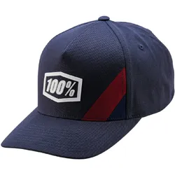 100% Corneone x-Fit Snapback Hat/Cap - Blue
