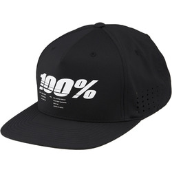 100% Drive Snapback Hat/Cap - Black - OS