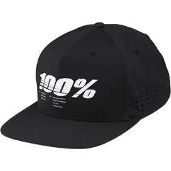 100% Drive Snapback Hat/Cap - Black