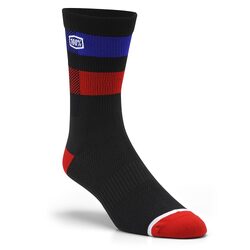 100% Flow Performance Sock - Black - S-M
