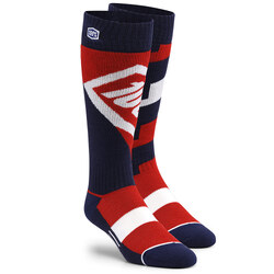 100% Torque Comfort Socks - Red - L-XL