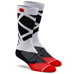 100% Rift Athlete Sock - Steel Grey