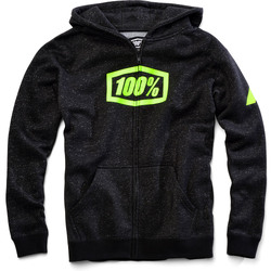 100% Syndicate Zip Sweatshirt - Black