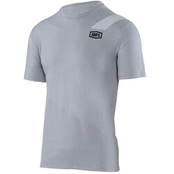 100% Slant Tech T-Shirt - Silver