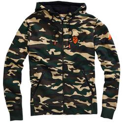 100% Interval Zip Sweatshirt - Camo