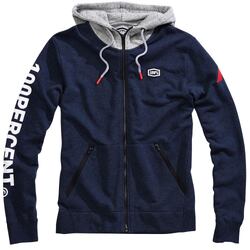 100% Hiatus Zip Sweatshirt - Navy