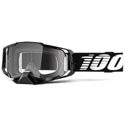 100% Armega Goggle Clear Lens - Black