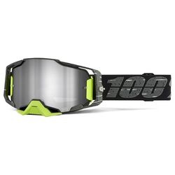 100% Armega Goggle Antibia - Silver Mirror