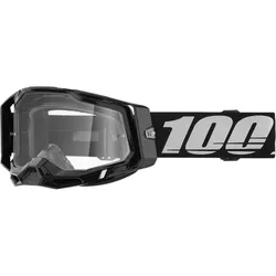 100% Racecraft 2 Goggle Black - Clear