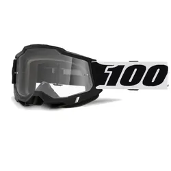 100% Accuri 2 Goggle Black Clear Lens