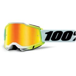 100% Accuri 2 Goggle Dunder - White/yellow