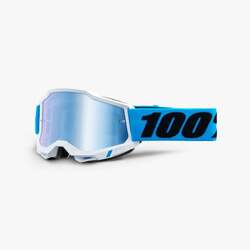 100% Accuri2 MX Goggle Novel - Mirror Blue Lens