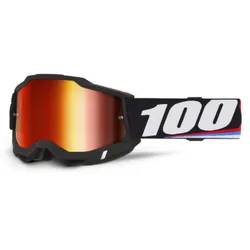 100% Accuri 2 Goggle Magnus - Mirror Red Lens