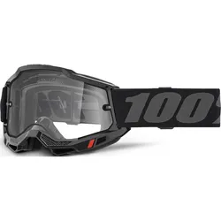 100%  Accuri 2 Enduro Goggle Black Clear Lens