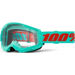 100% Strata 2 Goggle Maupiti - Teal/Clear