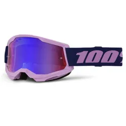 100% Strata 2 Goggle - Mirror Red/Blue
