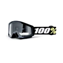 100% Strata Mini Goggle - Black/Clear