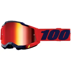 100% ACCURI2 Goggle Kearny Mirror Red