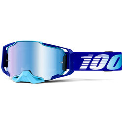 100% Armega Goggle Royal Mirror Lens - Blue