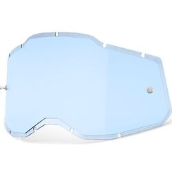 100% Racecraft 2 Accuri 2 & Strata 2 Injected Lens - Blue