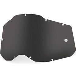 100% Racecraft2 Accuri2 & Strata2 Lens - Dark Smoke
