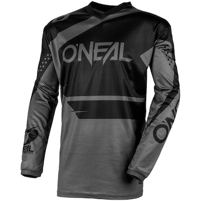Oneal Element Racewear Youth MX Jersey - Black/Grey