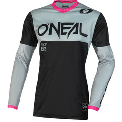 Oneal Element Jersey Racewear Girls Youth - Black/Pink - XS